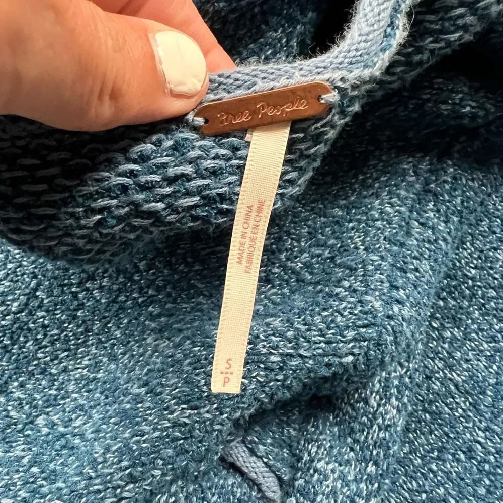 Free People Barbot sweater S - Picture 3 of 7